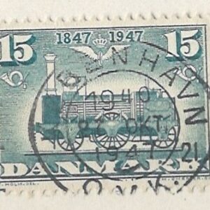 15 øre dk-0302 stemplet