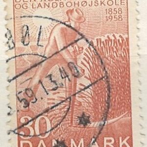 30 øre dk-0372 stemplet