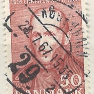 50 øre dk-0444 stemplet