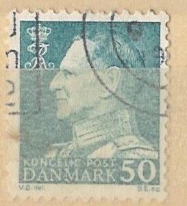 50 øre dk-0397 stemplet