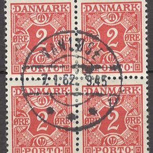 4-blok 2 øre dk-pm26 stemplet