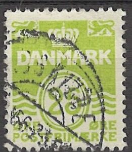25 øre dk-0430 stemplet