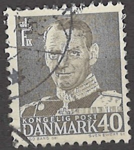 40 øre dk-0322 stemplet