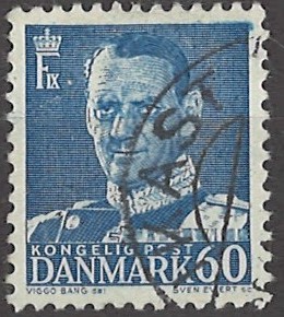 60 øre dk-0339 stemplet