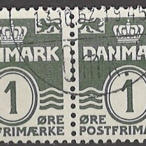2-blok 1 øre dk-0196 stemplet