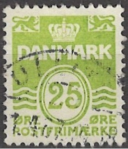 15 øre dk-0430 stemplet