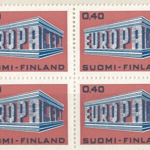 4-blok 0,40 mk fi664 CEPT