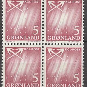 4-blok 5 øre gl48