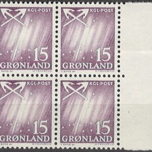 4-blok 15 øre gl51