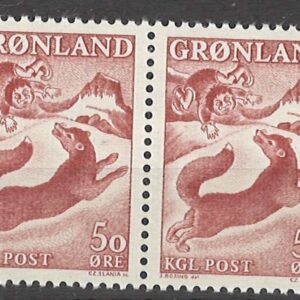2-blok 50 øre gl66