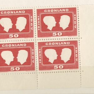 4-blok 50 øre gl67