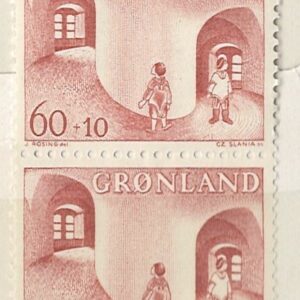 2-blok 60+10 øre gl70