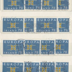 7,00 kr CEPT is374 stemplet