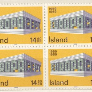 4-blok 14,50 kr CEPT is430