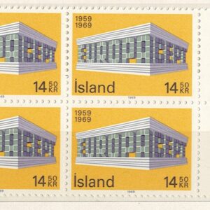 4-blok 14,50 kr CEPT is430