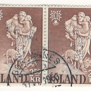 2-blok 2,50 kr is341 stemplet