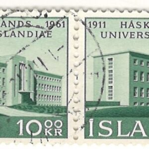 2-blok 10,00 kr is359 stemplet
