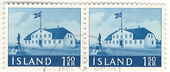 2-blok 1,50 kr is348 stemplet