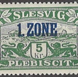 Slesvig 1. Zone 5 kr