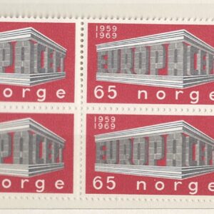 4-blok 65 øre CEPT no596