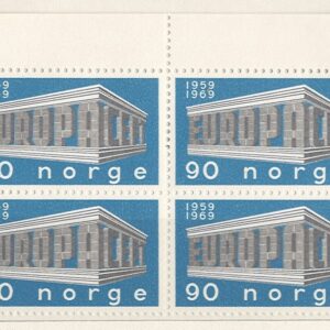 4-blok 90 øre CEPT no597