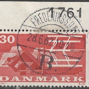 30 øre dk-0382 stemplet hængslet 1761