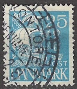 25 øre dk-0171 stemplet
