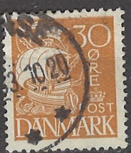 30 øre dk-0172 stemplet