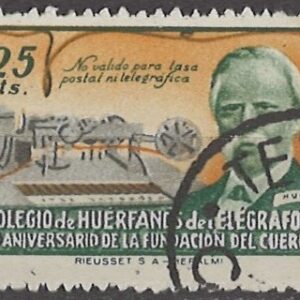 25 cts Col:ES-TEL 1945-5