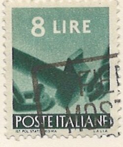 8 lire it628 stemplet hængslet