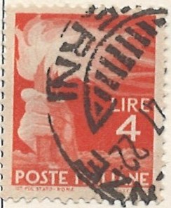 4 lire it625 stemplet hængslet