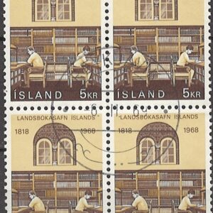 4-blok 5 kr is423 stemplet