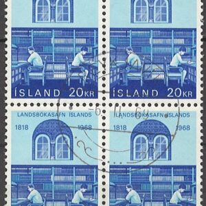 4-blok 20 kr is424 stemplet