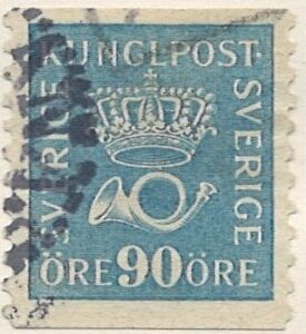 60 øre se197 stemplet hængslet