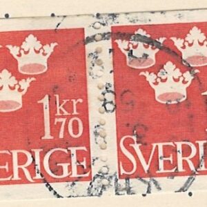 2-blok 1,70 kr se364 stemplet hængslet