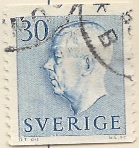 30 øre se369 stemplet hængslet