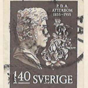 1,40 kr se418 stemplet hængslet
