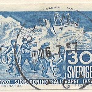 30 øre se427 stemplet hængslet