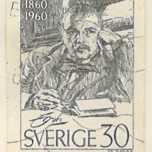 30 øre se461 stemplet hængslet