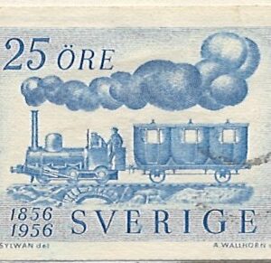 25 øre se425 stemplet hængslet