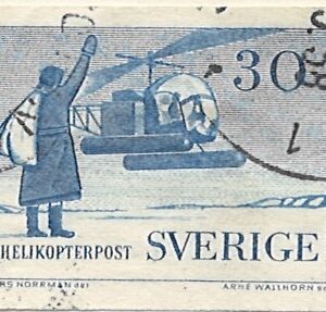 30 øre se440 stemplet hængslet