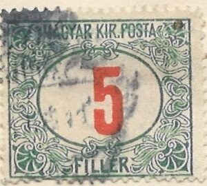 5 f hu-p38 stemplet hængslet