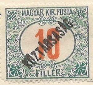 10 f hu-p51 stemplet hængslet