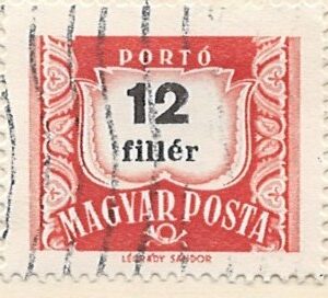 12 f hu-p234 stemplet hængslet