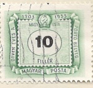 10 f hu-p214 stemplet hængslet