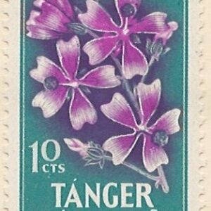 10 c  Col:ES-TNG 1957-08 hængslet
